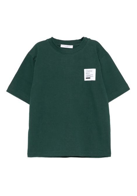T-shirt con logo PAOLO PECORA KIDS | PP4124FORESTA